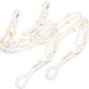 2pcs Hanging Plant Holder Net Bag Handmade Woven Planter Basket for Multi-Functional Rope Flower Pot Hanger for Balconies and Gardens