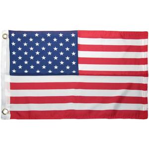 Generic 12X18 12X18 US 50 Star Rough Tex 100D Boat Flag Banner Grommets Outside Indoor Outdoor Banner Flag Wall House Decoration Poster