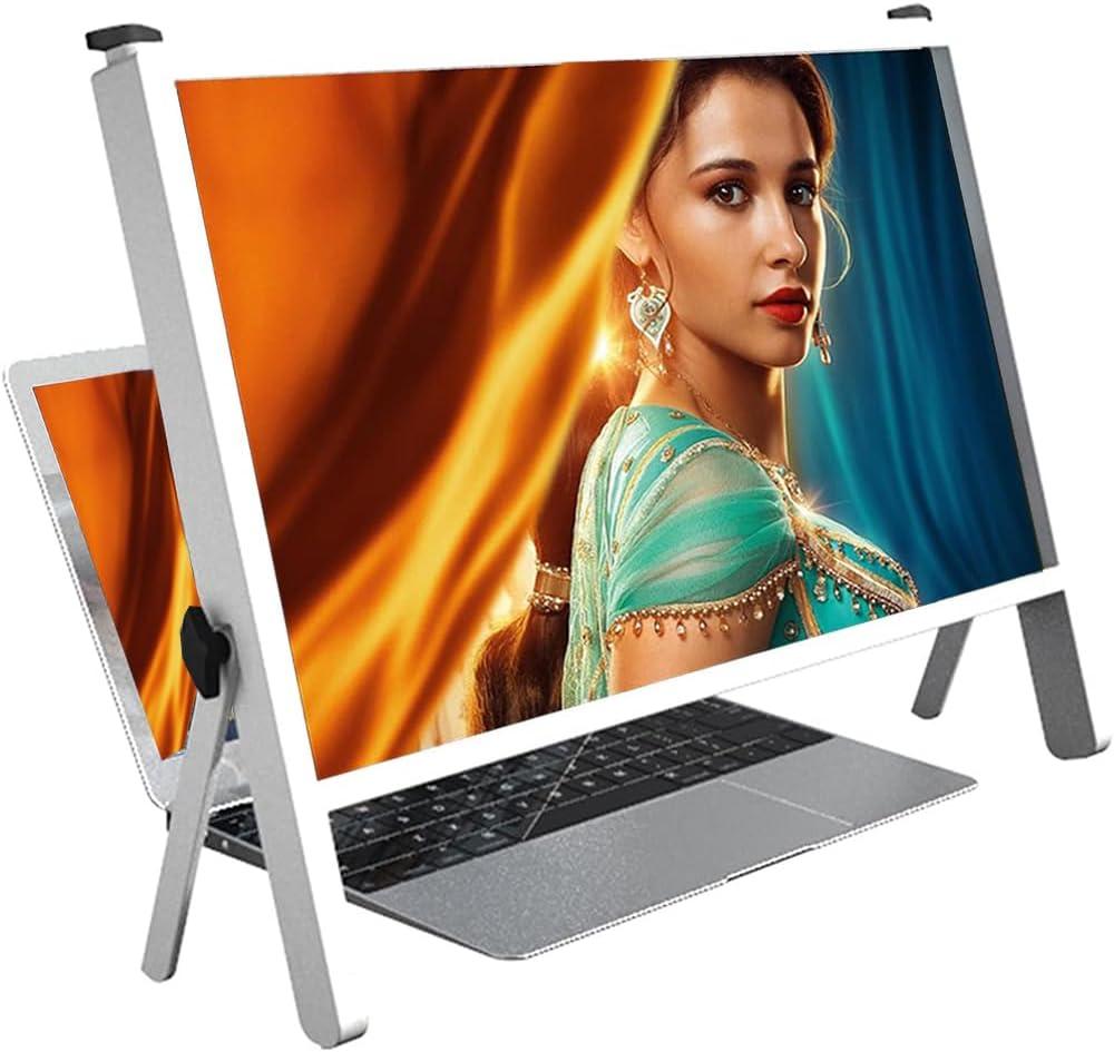 Laptop Screen Magnifier Computer Screen Magnifier Foldable Laptop Screen magnifyingnifier Suitable for Seniors Reading Close Work and See a Movie