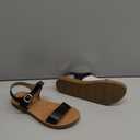 Soda PLENTY ~ Women's Strappy Ankle Wrap Buckle Fashion Flat Sandals
Size 5