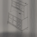 73” Kitchen Pantry Storage Cabinet, Buffet Hutch w/Power Outlets & Led Lights, Tall Cupboard w/Wine Glass Racks, Adjustable Shelves, Drawers, Microwave Stand for Dining Room (White)
, Box 1 of 3