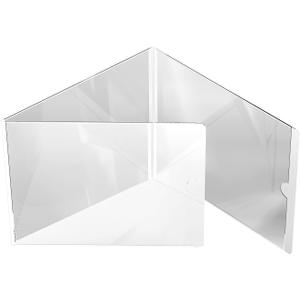 Protective Sleeve for 2025-2026 Mah-Jong Cards - Size (6 1/8" x 4 3/4") - Large-Size Mahjong Card Protective Sleeve - 1 Pack