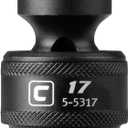 Capri Tools 17 mm Universal Impact Socket, 1/2-Inch Drive, 6-Point, Metric