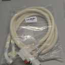 Shark Industrial 6 FT Countertop Dishwasher Fill and Drain Hose Kit with faucet adapter for all major brands (6)