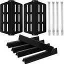 Genesis E330 Grill Parts Flavorizer Bars Heat Deflectors Sear Burners Replacement Parts for Genesis 300 4 Burner with Sear Station E-330 S-330 EP-330 CE-330 CEP-330 E-310 7621 62753