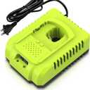 P117 Fast Charger Replacement for Ryobi 18V Battery Charger, Compatible with Ryobi 12V-18V ONE+ Lithium, NiCad,NiMh Batteries & Cordless Power Tools P102 P103 P107 P108 P109 PBP002 PBP005