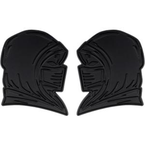Ninja Emblem, Custom 3D Car Badge Universal Exterior Accessories for Car, Truck, SUV, Motorcycle (Set of 2) (Matte Black)