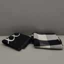 Geelin 2 Pcs Hello Doormat 30'' x 18'' Rustic Buffalo Outdoor Rug 43'' x 27.5'' Door Mats for Front Door Farmhouse Outdoor Doormats for Indoor Outside Entryway