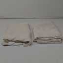 jinchan Linen Beige Curtains 108 Inches Extra Long for Living Room Farmhouse Rod Pocket Back Tab Light Filtering Window Drapes with Lined for Bedroom Crude 2 Panels Ecru (50"W x 108"L (Pack of 2), Lined Ecru)