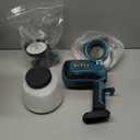 Cordless Paint Sprayer for Dewalt 20V Battery, Portable Wireless Spray Paint Gun with 1200ML Container, Easy to Clean, 3 Patterns for Fence House Wood Ceiling etc. DL05 Blue (Battery Not Included)