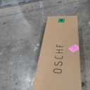 OSCHF Cube Shelf Bookcase with Base - Wooden 2 Tiers Floor Standing Low Storage Cabinet for Home and Office, 8-Cube Lattice Bookshelf, Walnut