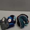 6 Pairs Merino Wool Ankle Running Hiking Socks Compression Support Breathable Thick Cushion No Show Socks for Women Men (Medium, Color Mix)