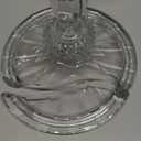 0.8 Gallon Glass Drink Dispenser for Parties 3L Crytal Iced Beverage Dispenser with Spigot Wedding Beverage Server for Party Bar (Floral)