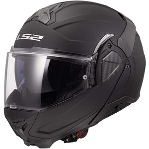 LS2 Helmets Advant II Modular Motorcycle Helmet W/SunShield (Gloss Jeans Gray - X-Small)