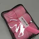 4 Sizes Self-Grip Hair Rollers Set for Long, Short Hair and Bangs - 50 Pcs with Clips (25mm, 36mm, 48mm, 60mm), Pink