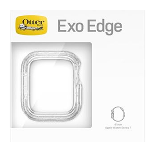 OtterBox Watch Bumper for Apple Watch Series 9/8/7-41mm, Shockproof, Drop proof, Sleek Protective Case for Apple Watch, Guards Display and Edges, Clear 