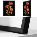Framed Bathroom Wall Art Prints Canvas Art Wall Decor Flowers Vintage Wall Art Decor 12x16 Inchs Flowers Wall Art Decorations Botanical Hallway Wall Art Artwork For Walls Pictures for Bathroom Bedroom