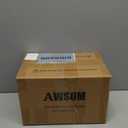 AWSUM Air Roller Gymnastics Barrel Inflatable Tumbling Mat Back Handspring Trainer for Octagon Mat Gym Home Gymnastics Equipment 1PCSNo Electric Pump ((L)39.4"x(Diam)19.7"-No pump, Black)