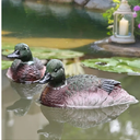 Mallard Duck Baby Float Decorations Pond Accessories for Outdoor Backyard Pool Decor Floating Ornament 2 Pack Outside Garden Gifts Idea for Grandma Mom