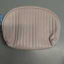 3 x Quilted cosmetic bag, pink
