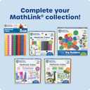 Learning Resources MathLink Cubes - Set of 100 Cubes, Ages 5+ Kindergarten, STEM Activities, Math Manipulatives, Homeschool Supplies, Teacher Supplies