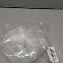 Yinprwi 8 Pcs Travel Bottles with Keychain 1.7oz (50ml) Portable Plastic Leakproof Squeeze Hand Sanitizer Holder with Flip Cap Refillable Small Empty Bottles for Shampoo Conditioner Body Wash Liquid