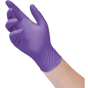 Vaingarb Nitrile Exam Gloves 1000 Count X-Large Purple Disposable Medical Gloves Latex Free Case of Powder Free Examination Glove