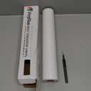 VinylRus Heat Transfer Vinyl-12 x 20ft White Iron on Vinyl Roll for Shirts, HTV Vinyl for Silhouette Cameo, Easy to Cut & Weed