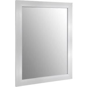 Ruomeng Wall Mirror Rectangle Decorative Mirror 12" x 16" for Entryway, Bedroom, Living Room, Nickel