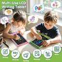 3 x 4 Pack LCD Writing Tablet for Kids, 8.5 Inch Colorful Doodle Board Drawing Pad, Party Favor Educational Learning School Prize Birthday Gifts for Boys Girls Age 3 4 5 6 7 8