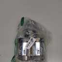 Exhaust Tip Dual Muffler Exhaust Tips, Double Outlet Bending Muffler Tail Pipe Car Stainless Steel Tail Pipe 2.5"/63mm Inlet Dual Curved Muffler Tip Bevel Port Modification Accessories(Silver)