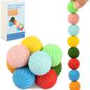 Silicone Magnetic BallsFidget ToysGift for Teenage , Fun Textures Magnetic Balls Gift fo Novelty Toy for Kids or Adults(8PCS)