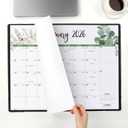Large Desk Calendar 2026 with Desktop Mat, Cabbrix Desk Pad Calendar 22 x 17 Inch Covering January 2026 to June 2027, Desk Blotter Calendar 2026 for Home School and Office