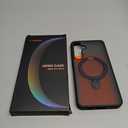 TORRAS Magnetic Ostand for Samsung Galaxy S24 Plus Case, [Military Grade Drop Tested][Compatible with MagSafe][Build in Kickstand] Shockproof Slim Protective for S24+ Case 6.7", Translucent Black