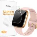 Frgnie Screen Protector Designed for Quican GTX20 Smart Watch (6 Pack) HD Clear Shield TPU Film Designed for Tensky Smart Watch 1.85"