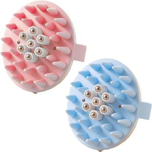 2025 New Silicone Scalp Massager Shampoo Brush, Dandruff Removal, and Cleansing - Soft Bristle, Portable, Suitable for Women and Men, Wet and Dry Use