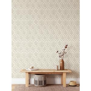 236.2"  17.3" Vintage Wallpaper Boho Peel and Stick Wallpaper Beige Contact Paper for Bedroom Bathroom Drawers Cabinets (Light Brown)