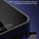 UNBREAKcable 2PCS Screen Protector for iPhone 16-1 Privacy Tempered Glass+1 Clear Glass Double Shatterproof [Easy Installation Frame] [9H Hardness] [Case Friendly] Anti-Scratch for iPhone 6.1 inch