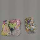 Geosar 120 Pcs Small Flowers for Crafts Mini Faux Flowers Artificial Silk Fabric Floral Arrangement Decor for DIY Wreath Bouquets Wedding Baby in Bloom Baby Shower Home Decor(Multicolor,Classic Style)