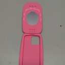 Amazon.com: wifantien 3D Retro Flip Phone Case,Cartoon Cute Kawaii Character Funny Retro Phone Mirror Kids Teens Girls Women Shockproof Soft Silicone Case for iPhone 14 Pro Max 6.7 inch : Cell Phones & Accessories