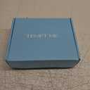 Women High Waisted Bikini Set - One Shoulder Two Piece Swimsuits Color Block Bathing Suits with Swimwear Bottom (Small, Red)