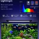 Pawfly 21W Aquarium LED Light for 30 to 36 Inch Fish Tanks Extendable Fish Tank Light with Full Spectrum Brilliant White Blue Red Lights with Daytime & Night Modes and Adjustable Brightness