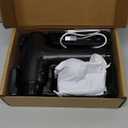 Massage Gun, Muscle Massage Gun for Athletes Handheld Electric Deep Tissue Back Massager, Percussion Massage Device for Pain Relief with 30 Speed Levels 9 Heads (Black)