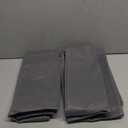 Onlyeasy Foldable Underbed Bags 2 Pack - Blankets Clothes Comforters Storage Bag Breathable Zippered Organizer for Bedroom with Clear Window and 4 Handles, 39.4x19.7x5.9 in, Linen-like Grey, MXDUBBP2 (Basic Soft Side Wall - Linen Like Grey)