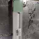 AOSKY Blackout Roller Shades Cordless Blinds for Windows, Free-Stop Shades with Valance, Thermal Insulated Fabric, UV Protection, Natural Woven Blinds for Home and Office (73" W x 72" H, White)