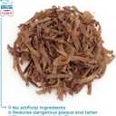 Best Pet Supplies GigaBite Roasted Pig Ears for Dogs - Natural Dog Chews, Roasted Pigs Ears, Safe for Puppies and Aggressive Chewers, Cleans Teeth and Gums - Slivers, 2.2 Pounds