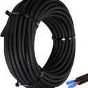 Sasylvia 1.5'' x 20 ft Split Wire Loom Cord Protector Tubing Split Conduit Protector Tubing Convoluted Tube Flexible Electrical Wire Cover Protective Sleeves (Black)