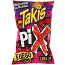 8 x Takis Fuego Pix Snack Size Bag, Hot Chili Pepper & Lime Flavored Extreme Spicy Crunchy Corn Puff Snack (EXP 09/12/26)