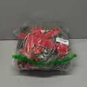 YoleShy 6 Pcs Small Christmas Wreath 12'' Mini Wreaths for Kitchen Cabinet Wreaths with Berry & Red Velvet Bow Ribbon Window Wreath Christmas Xmas Farmhouse Decoration for Front Door Chair Wall