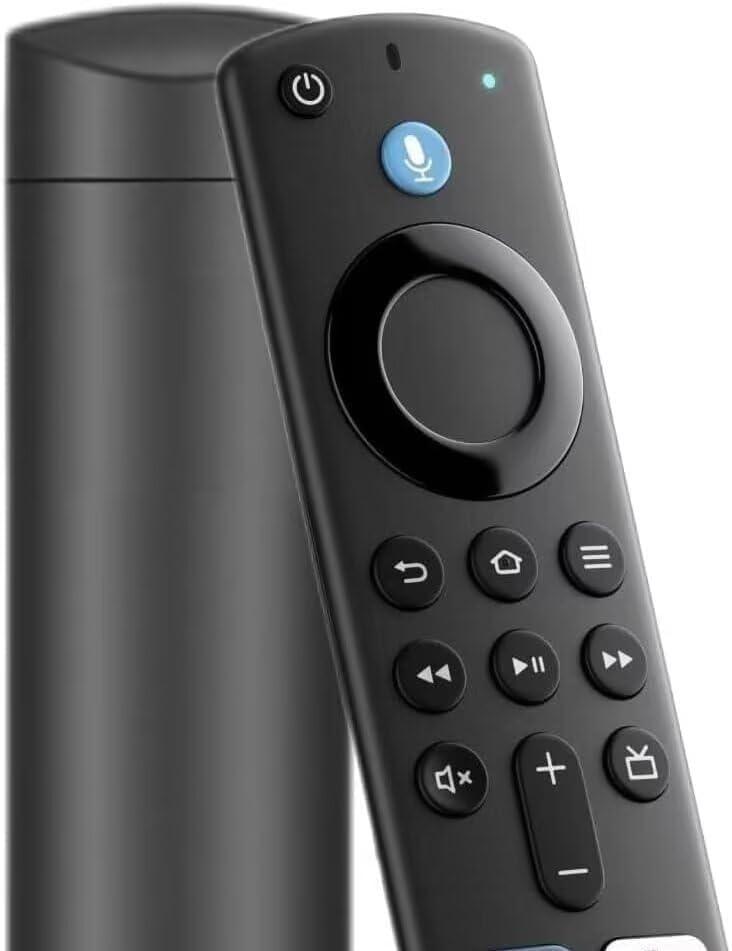 Remote Replacement Control for Stick 2nd Gen, 3rd Gen, Lite, 4K,4K MAX, Cube 1st Gen, 2nd Gen, 3nd Gen, 3rd Gen PendantDesign Voice Replacement Control 2025 3.1.105